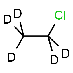 ChemSpider 2D Image | Chloroethane | C2D5Cl