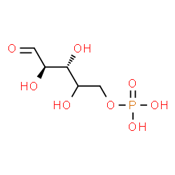 ChemSpider 2D Image | (4xi)-5-O-Phosphono-D-erythro-pentose | C5H11O8P