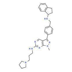 ChemSpider 2D Image | TCMDC-135036 | C29H35N7
