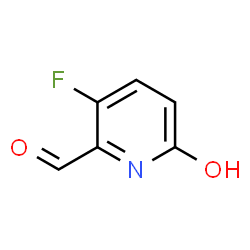 ChemSpider 2D Image | 3-Fluoro-6-hydroxypyridine-2-carbaldehyde | C6H4FNO2