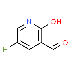 ChemSpider 2D Image | 5-Fluoro-2-hydroxynicotinaldehyde | C6H4FNO2