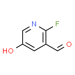 ChemSpider 2D Image | 2-Fluoro-5-hydroxynicotinaldehyde | C6H4FNO2