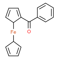 ChemSpider 2D Image | Benzoylferrocene | C17H14FeO