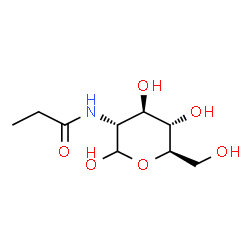 ChemSpider 2D Image | N-Propionyl-D-glucosamine | C9H17NO6