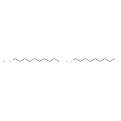 ChemSpider 2D Image | 1-Nonanol - 1-decanamine (1:1) | C19H43NO