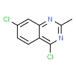 ChemSpider 2D Image | 4,7-Dichloro-2-methylquinazoline | C9H6Cl2N2