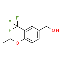 ChemSpider 2D Image | 4-Ethoxy-3-(trifluoromethyl)benzyl alcohol | C10H11F3O2