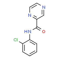 ChemSpider 2D Image | N-(2-Chlorophenyl)-2-pyrazinecarboxamide | C11H8ClN3O