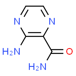 ChemSpider 2D Image | Aminopyrazine carboxamide | C5H6N4O