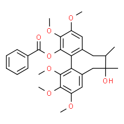 ChemSpider 2D Image | Benzoylgomisin H | C30H34O8