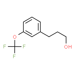 ChemSpider 2D Image | 3-(Trifluoromethoxy)benzenepropanol | C10H11F3O2