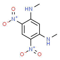 ChemSpider 2D Image | N,N'-Dimethyl-4,6-dinitro-1,3-benzenediamine | C8H10N4O4