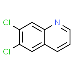 ChemSpider 2D Image | 6,7-Dichloroquinoline | C9H5Cl2N