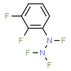ChemSpider 2D Image | 1-(2,3-Difluorophenyl)-1,2,2-trifluorohydrazine | C6H3F5N2