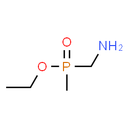 ChemSpider 2D Image | Ethyl (aminomethyl)methylphosphinate | C4H12NO2P
