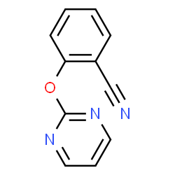 ChemSpider 2D Image | 2-(2-Pyrimidinyloxy)benzonitrile | C11H7N3O