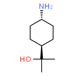 ChemSpider 2D Image | 2-(trans-4-Aminocyclohexyl)-2-propanol | C9H19NO