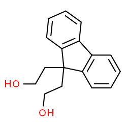 ChemSpider 2D Image | 2,2'-(9H-Fluorene-9,9-diyl)diethanol | C17H18O2
