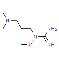 ChemSpider 2D Image | 1-[3-(Dimethylamino)propyl]-1-methoxyguanidine | C7H18N4O
