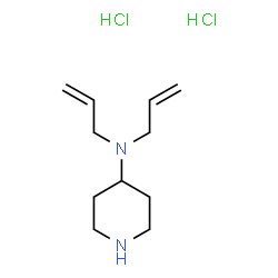 ChemSpider 2D Image | N,N-Diallyl-4-piperidinamine dihydrochloride | C11H22Cl2N2
