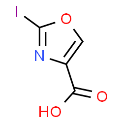 ChemSpider 2D Image | 2-iodooxazole-4-carboxylic acid | C4H2INO3
