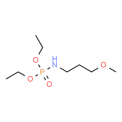 ChemSpider 2D Image | Diethyl (3-methoxypropyl)phosphoramidate | C8H20NO4P