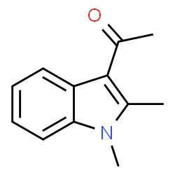 ChemSpider 2D Image | INDOLE12DIMETHYL3acetyl | C12H13NO