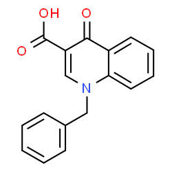 ChemSpider 2D Image | 1-Benzyl-4-oxo-1,4-dihydro-3-quinolinecarboxylic acid | C17H13NO3