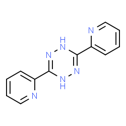 ChemSpider 2D Image | 3,6-Di(2-pyridinyl)-1,4-dihydro-1,2,4,5-tetrazine | C12H10N6