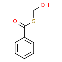 ChemSpider 2D Image | S-HYDROXYMETHYL THIOBENZOATE | C8H8O2S
