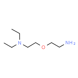 ChemSpider 2D Image | 2-(2-Aminoethoxy)-N,N-diethylethanamine | C8H20N2O