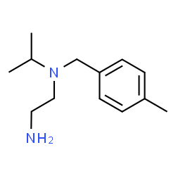 ChemSpider 2D Image | N-Isopropyl-N-(4-methylbenzyl)-1,2-ethanediamine | C13H22N2