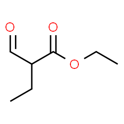 ChemSpider 2D Image | Ethyl 2-formylbutanoate | C7H12O3