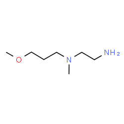 ChemSpider 2D Image | N-(3-Methoxypropyl)-N-methyl-1,2-ethanediamine | C7H18N2O