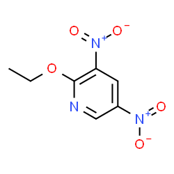 ChemSpider 2D Image | 2-Ethoxy-3,5-dinitropyridine | C7H7N3O5