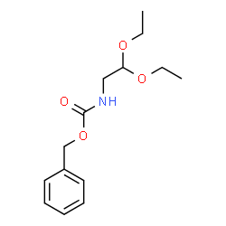 ChemSpider 2D Image | Benzyl (2,2-diethoxyethyl)carbamate | C14H21NO4