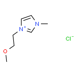 ChemSpider 2D Image | 1-(2-Methoxyethyl)-3-methylimidazolium chloride | C7H13ClN2O