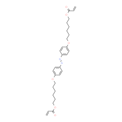 ChemSpider 2D Image | 4,4′-bis[6-(acryloyloxy)hexyloxy]azobenzene | C30H38N2O6