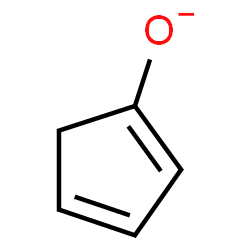 ChemSpider 2D Image | cyclopenta-1,3-dienolate | C5H5O