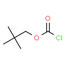 ChemSpider 2D Image | NEOPENTYL CHLOROFORMATE | C6H11ClO2