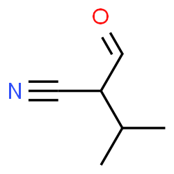 ChemSpider 2D Image | 2-Formyl-3-methylbutanenitrile | C6H9NO