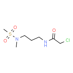 ChemSpider 2D Image | 2-chloro-N-[3-(N-methylmethanesulfonamido)propyl]acetamide | C7H15ClN2O3S