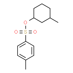 ChemSpider 2D Image | 3-Methylcyclohexyl 4-methylbenzenesulfonate | C14H20O3S