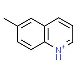 ChemSpider 2D Image | 6-Methylquinolinium | C10H10N