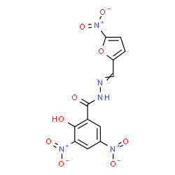 ChemSpider 2D Image | Nifursol | C12H7N5O9