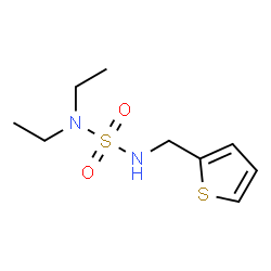 ChemSpider 2D Image | N,N-Diethyl-N'-(2-thienylmethyl)sulfuric diamide | C9H16N2O2S2