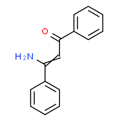 ChemSpider 2D Image | 3-Amino-1,3-diphenyl-2-propen-1-one | C15H13NO