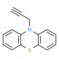 ChemSpider 2D Image | 10-(2-Propyn-1-yl)-10H-phenothiazine | C15H11NS
