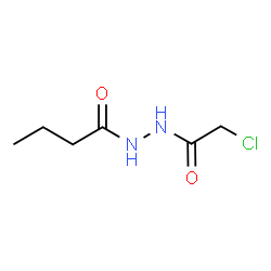 ChemSpider 2D Image | N'-(Chloroacetyl)butanehydrazide | C6H11ClN2O2