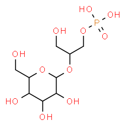 ChemSpider 2D Image | 2-(Hexopyranosyloxy)-3-hydroxypropyl dihydrogen phosphate | C9H19O11P